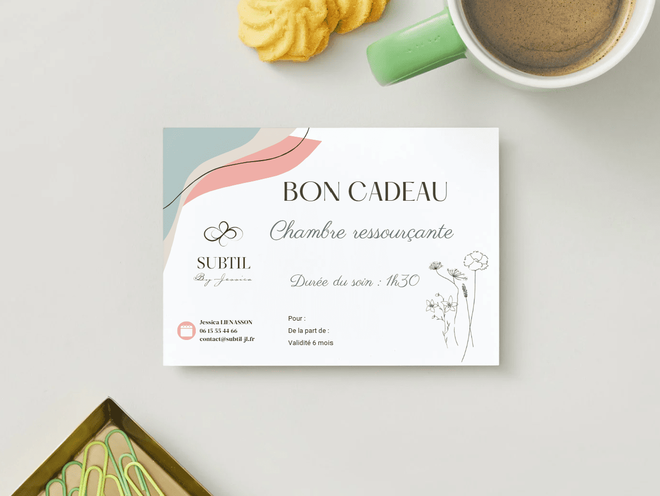 BON CADEAU Chambre ressourçante 1h30 – Image 2